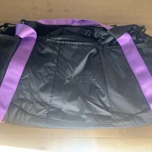 Capezio black and purple Dance Duffle Bag